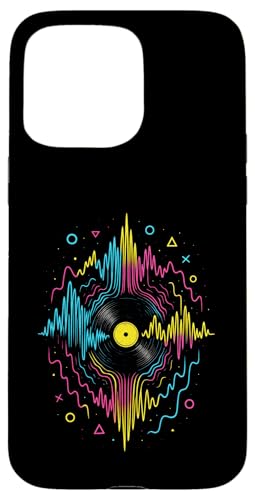 Musik Schallplatte Vinyl Dj Musiker Kopfhörer Hülle für iPhone 15 Pro Max Musik Schallplatte Vinyl Dj Musiker Kopfhörer Hülle für iPhone 15 Pro Max von Techno Club Hip Hop Rock Song Disco