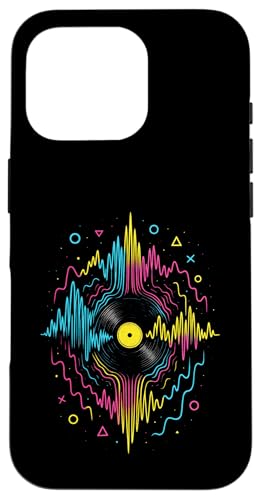 Musik Schallplatte Vinyl Dj Musiker Kopfhörer Hülle für iPhone 16 Pro Musik Schallplatte Vinyl Dj Musiker Kopfhörer Hülle für iPhone 16 Pro von Techno Club Hip Hop Rock Song Disco