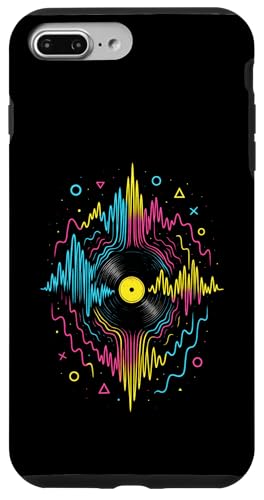 Musik Schallplatte Vinyl Dj Musiker Kopfhörer Hülle für iPhone 7 Plus/8 Plus Musik Schallplatte Vinyl Dj Musiker Kopfhörer Hülle für iPhone 7 Plus/8 Plus von Techno Club Hip Hop Rock Song Disco
