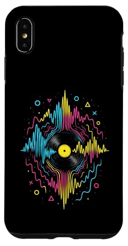 Musik Schallplatte Vinyl Dj Musiker Kopfhörer Hülle für iPhone XS Max Musik Schallplatte Vinyl Dj Musiker Kopfhörer Hülle für iPhone XS Max von Techno Club Hip Hop Rock Song Disco