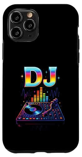 Dj Djane Discjockey Auflegen Mischpult Musikmixer Hülle für iPhone 11 Pro von Techno Club Musik Lied Wochenende Hobby