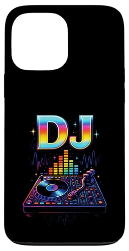 Dj Djane Discjockey Auflegen Mischpult Musikmixer Hülle für iPhone 13 Pro Max von Techno Club Musik Lied Wochenende Hobby
