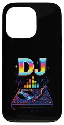 Dj Djane Discjockey Auflegen Mischpult Musikmixer Hülle für iPhone 13 Pro von Techno Club Musik Lied Wochenende Hobby