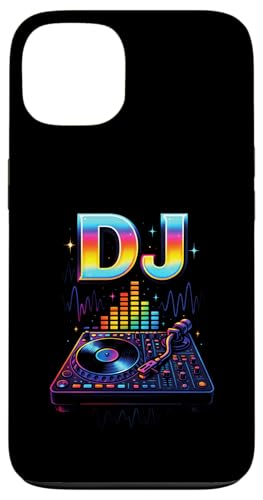 Dj Djane Discjockey Auflegen Mischpult Musikmixer Hülle für iPhone 13 von Techno Club Musik Lied Wochenende Hobby