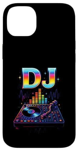Dj Djane Discjockey Auflegen Mischpult Musikmixer Hülle für iPhone 14 Plus von Techno Club Musik Lied Wochenende Hobby