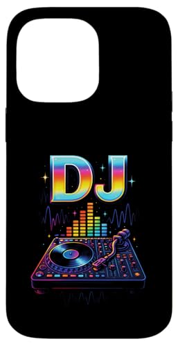 Dj Djane Discjockey Auflegen Mischpult Musikmixer Hülle für iPhone 14 Pro Max von Techno Club Musik Lied Wochenende Hobby