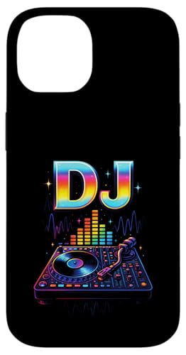 Dj Djane Discjockey Auflegen Mischpult Musikmixer Hülle für iPhone 14 von Techno Club Musik Lied Wochenende Hobby