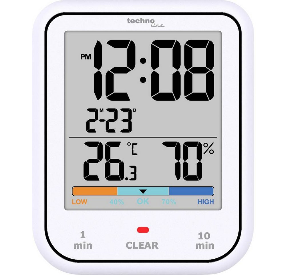 Techno Line Badezimmeruhr mit Duschtimer Smartwatch Techno Line Badezimmeruhr mit Duschtimer Smartwatch von Techno Line