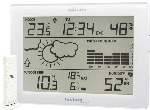 Techno Line Mobile Alerts MA 10410 Mobile Alerts MA 10410 Funk-Wetterstation Anzahl Sensoren max. 1 von Techno Line