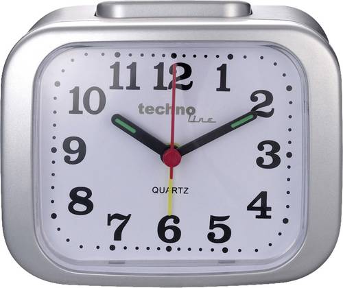 Techno Line Model XL silber Quarz Wecker Silber Alarmzeiten 1 1 Timerzeit von Techno Line