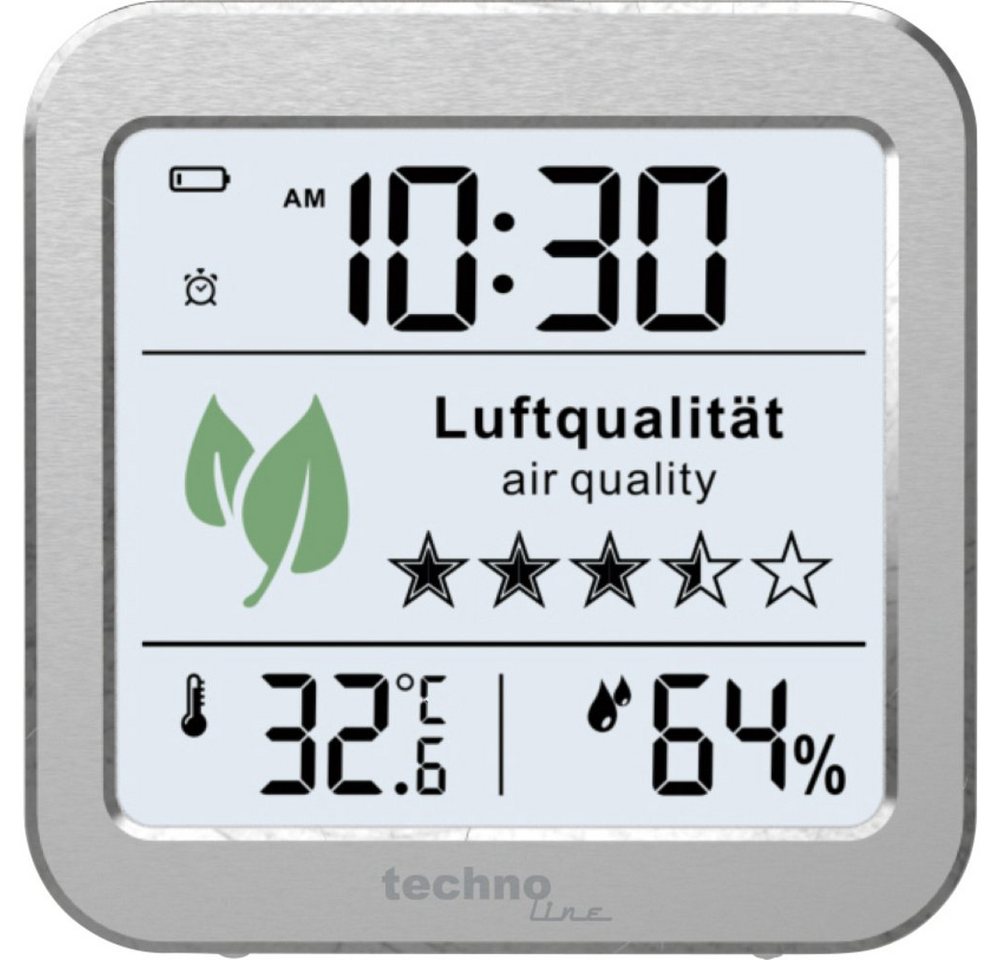 Techno Line Techno Line WL1020 CO2-Anzeige / CO2-Messgerät Wetterstation Techno Line Techno Line WL1020 CO2-Anzeige / CO2-Messgerät Wetterstation von Techno Line