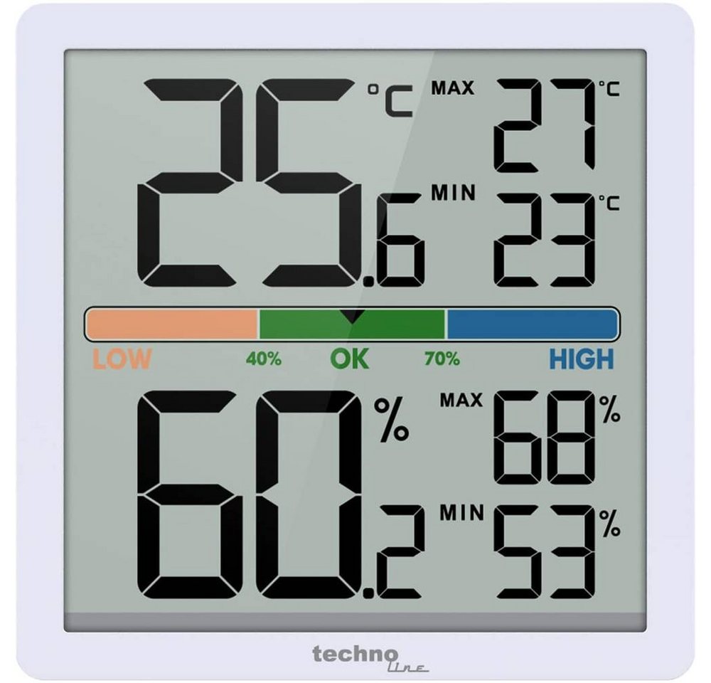 Techno Line Thermo-/Hygrometer Wetterstation Techno Line Thermo-/Hygrometer Wetterstation von Techno Line