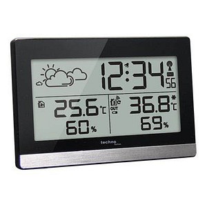 TechnoLine® WS9255 Wetterstation schwarz von TechnoLine®