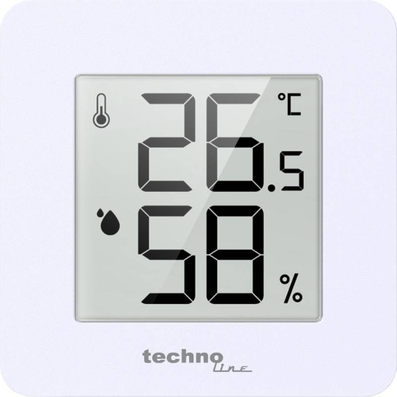 TECHNOLINE Digitales Mini-Thermometer-Hygrometer WS9475 von TechnoLine
