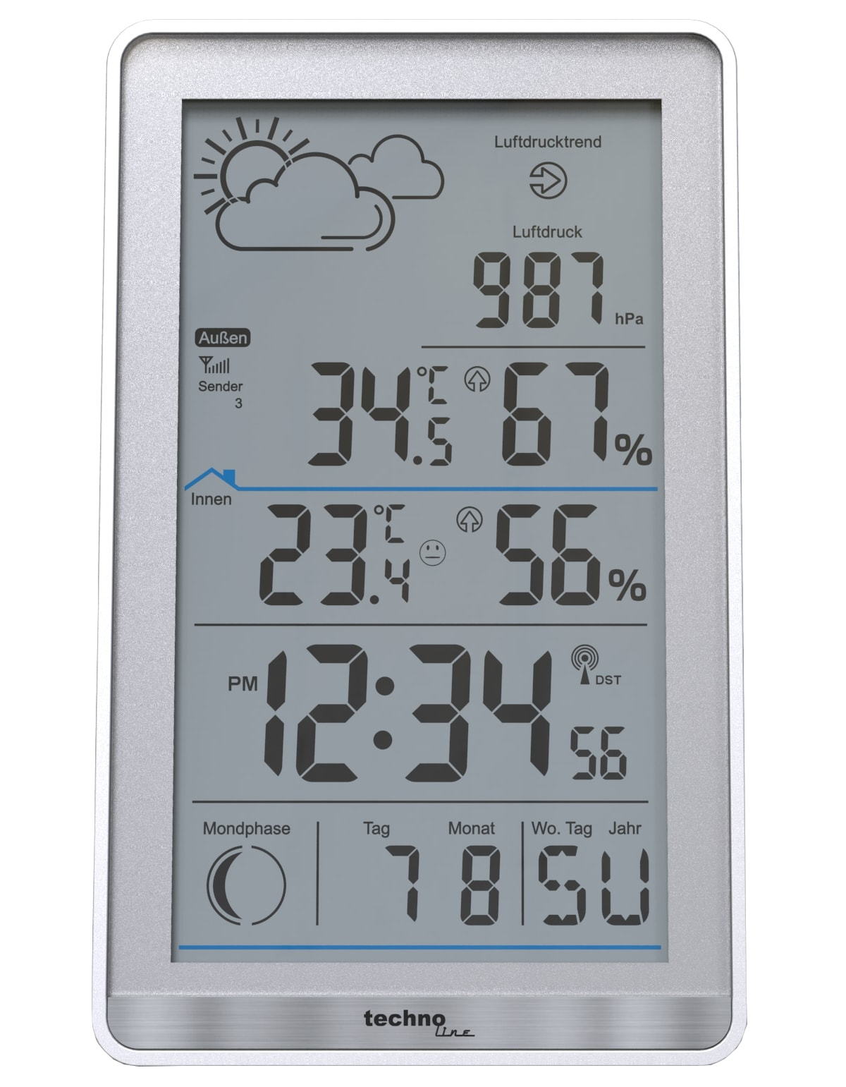 TECHNOLINE Wetterstation WS 9218 von TechnoLine