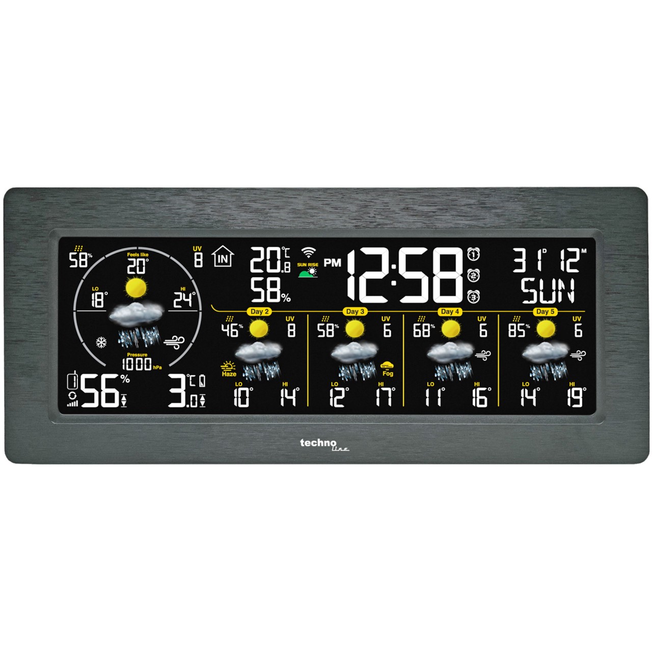 Die neue Generation der Mehrtagesvorhersage - technoline WD 3050 Die neue Generation der Mehrtagesvorhersage - technoline WD 3050 von Technoline