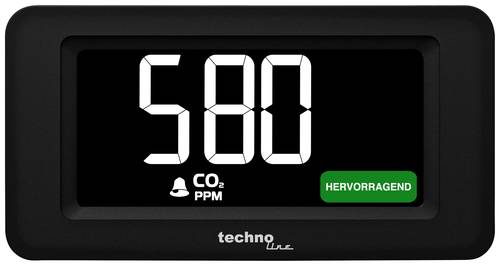 Technoline WL1022 WL1022 CO2-Anzeige / CO2-Messgerät von Technoline