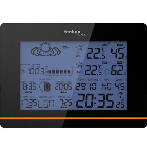 WS 6750 - Moderne Wetterstation mit Alarmfunktion WS 6750 - Moderne Wetterstation mit Alarmfunktion von Technoline