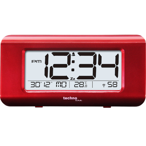 WT 197 - Funkwecker mit digitaler 12/24 h Zeitanzeige und beleuchtetem Display, Weckalarm mit Schlummerfunktion WT 197 - Funkwecker mit digitaler 12/24 h Zeitanzeige und beleuchtetem Display, Weckalarm mit Schlummerfunktion von Technoline