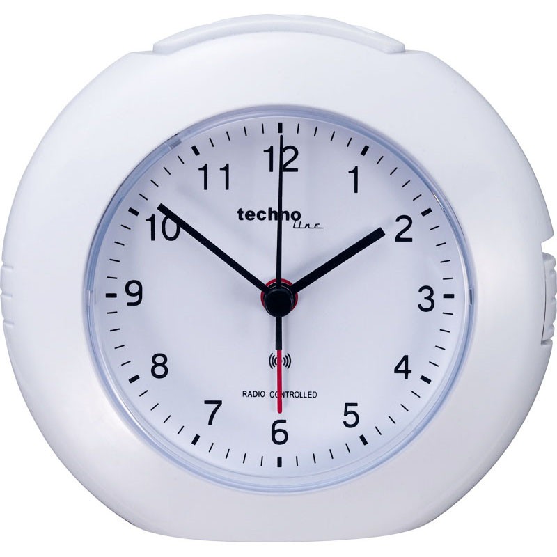WT 757 weiß - Funkwecker, beleuchtet, Weckalarm mit Schlummerfunktion - DCF-77 Funkuhr WT 757 weiß - Funkwecker, beleuchtet, Weckalarm mit Schlummerfunktion - DCF-77 Funkuhr von Technoline