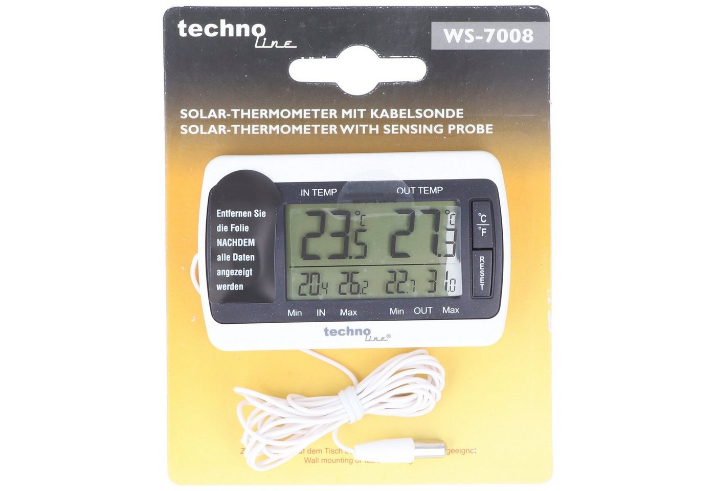 technoline WS 7008 - ThermoMeter Wetterstation technoline WS 7008 - ThermoMeter Wetterstation von Technoline