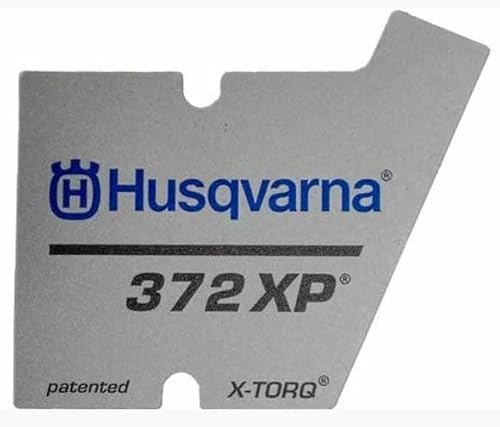 Etikett für 372 XP X-TORQ 537230212 Kompatibel mit Husqvarna Kettensäge Modell 372XP OEM Etikett für 372 XP X-TORQ 537230212 Kompatibel mit Husqvarna Kettensäge Modell 372XP OEM von Technology Parts Store