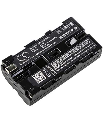 Ersatzakku - CS-LNE100SL - Line 6 JTV James Tyler Variax / 98-034-0003-7,4 Volt 2600mAh Li-Ion von Techtek