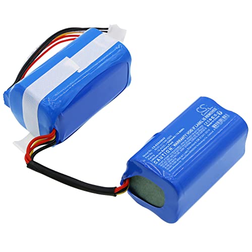 TCTK Akkus 5200mAh Kompatibel mit [Ecovacs] DVX45, N9, N9+, für [Yeedi] K10, K20 Ersetzt R03-LI-1440-5200, RC01-LI-1440-5200, RC03-LI-1440-5200 von Techtek