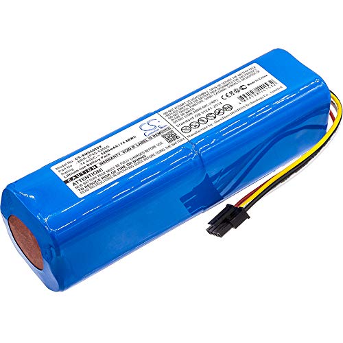 TCTK Akkus 5200mAh Kompatibel mit [Roborock] 1C, Q7 Max, Q7 Max+, S5, S5 Max, S50, S51, S55, S552, S552-00, S6, S6 Pure, S60, S65, S7, S7 MaxV, MaxV Plus, Ultra, S70, S75, Sweep One S50, Sweep One S5 von Techtek
