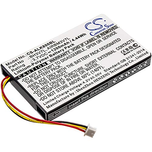 TCTK Akkus 1200mAh Kompatibel mit [Autec] Air A4, Air A6, A8 Ersetzt AIRBM3V7L, BH3V7L, DM3V7L FBA von Techtek
