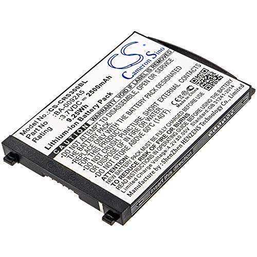 TCTK Akkus 2500mAh Kompatibel mit [CipherLAB] RS30 Ersetzt BA-0092A5, BA-0093A0, BT-160LA, KBRS300X01503 von Techtek