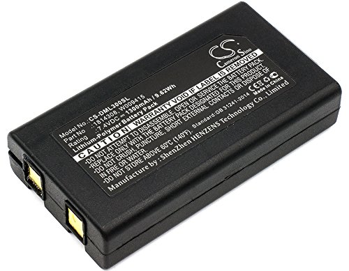 TCTK Akkus 1300mAh Kompatibel mit [DYMO] 1982171, LabelManager 500TS, LabelManager LM-500TS, Wireless PnP, Mobile Label Maker, MobileLabeler, PnP Wireless, XTL 300, XTL 300 handhe FBA von Techtek