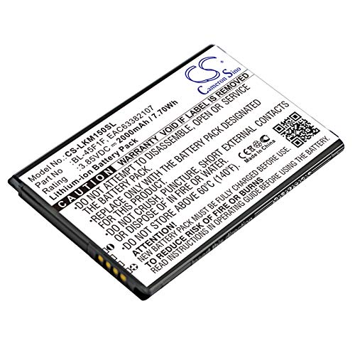 TCTK Akkus 2000mAh Kompatibel mit [LG] Aristo, Aristo 2, 2 Plus, LTE, DLGN5008, Fortune, Fortune L57B, M153, K10 Pro 2017, K10 Pro 2017 Dual SIM, FBA von Techtek