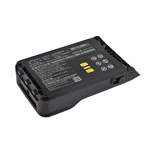 TCTK Akkus 2600mAh Kompatibel mit [Motorola] DP3000e, DP3441, DP3441e, DP3661, DP3661E, XiR E8600, XiR E8608, E8608i, E8628i, E8668, P8600 Ersetzt PMNN4440, PMNN4440AR, PMNN450 FBA von Techtek