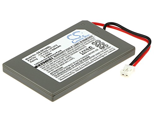 TCTK Akkus 650mAh Kompatibel mit [Sony] CECHZC1E, CECHZC1H, CECHZC1J, CECHZC1U, Playstation 3 SIXAXIS, PS3 Ersetzt LIP1472, LIP1859 FBA von Techtek