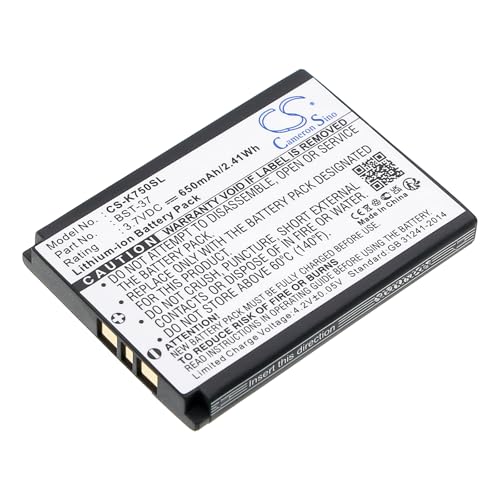 TECHTEK Akku kompatibel mit [Sony Ericsson] D750, D750i, J100i, J110a, J110c, J210i, J220a, J220c, J220i, J230c, J230i, K310a, K310c, K310i, K510a, K510c, K510c. 0i, K60 0, K600i, K608i, K610i, FBA von hattie's