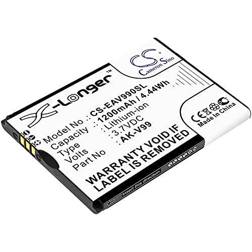 Techtek akku Kompatibel mit [Emporia] Select, V99 Ersetzt AK-V99 FBA, One Size von Sdove