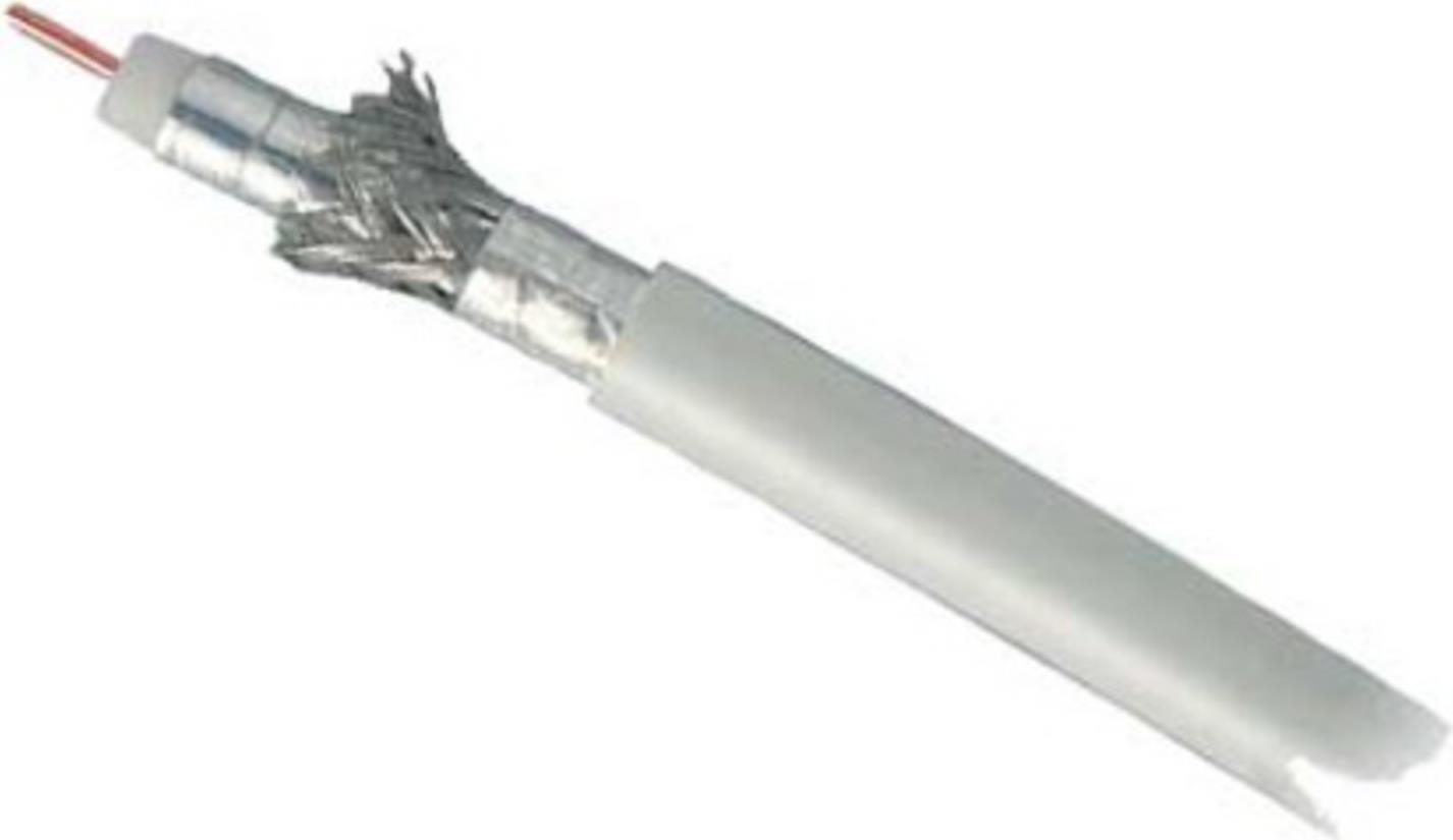 Antennenkabel, High Quality, Innenleiter Kupfer, 100 m Einwegtrommel Kabel für Satelliten- und Breitbandkabelanlagen (17990299) von Tecline