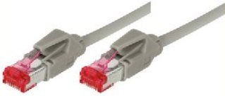 Dätwyler Patchkabel S/FTP, Cat 6, grau, 20,0 m Hochflexibel, mit Hirosesteckern TM21 (bisherige Bezeichnung S-STP) (74420) von Tecline