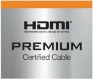 HDMI PREMIUM Highspeed Kabel mit Ethernet, High Qualitiy, HDMI St. A / St. A,, 1,0 m Hochwertiges 4K, Ultra HD Anschlusskabel zur Übertragung von digitalen Monitor- und TV-Signalen (127816) von Tecline