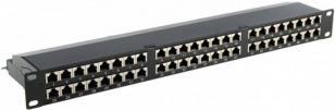 Hypertec 257281-HY - Cat6 - S/UTP (STP) - Schwarz - Metallisch - 1U - EIA/TIA568A - EIA/TIA568B (257281) von Tecline