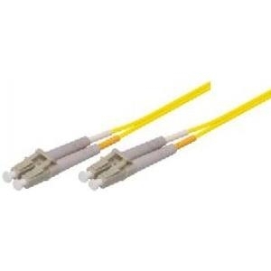 LWL Patchkabel, 9/125 µm, OS2-Faser, LC Duplex Stecker/Stecker, gelb, 10,0 m (39989310) von Tecline