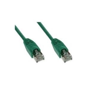 Patchkabel S-STP (PIMF), Cat 6, grün, 3.0 m Patchkabel mit besonders schmalem Knickschutz (71503G) von Tecline