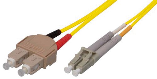 Tecline 39989610 OS2-Faser LWL-Kabel (9/125 µm, 10,0 m) gelb von Tecline