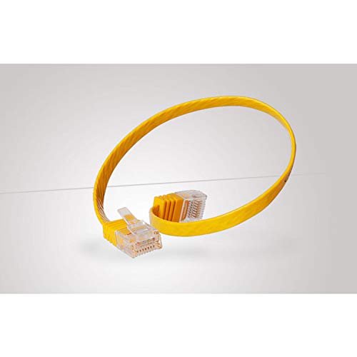 Tecline 5 m CAT. 6 5 m CAT6 U/UTP (UTP) gelb Netzwerk-Kabel – Netzwerk-Kabel (5 m, Cat6, U/UTP (UTP), RJ-45, RJ-45, gelb) von Tecline
