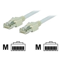 Tecline 71301 1 m CAT5E SF/UTP (S-FTP) Grey Networking Cable – Networking Cables (1 m, Cat. 5e, RJ-45, RJ-45, SF/UTP (S-FTP), männlich/männlich) von Tecline