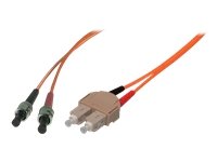 Tecline 75210 OM2-Faser LWL-Kabel (50/125 µm, 10,0 m) orange von Tecline