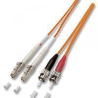 Tecline 85401 OM2-Faser LWL-Kabel (50/125 µm, 1,0 m) orange von Tecline