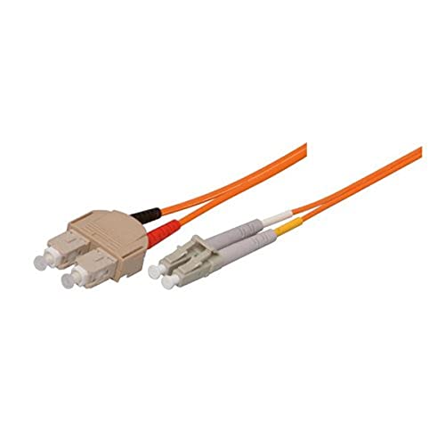 Tecline 86615 OM1-Faser LWL-Kabel (62,5/125 µm, 15,0 m) orange von Tecline