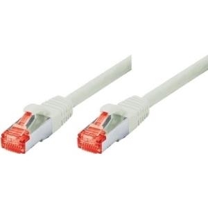 Tecline Fröhlich + Walter - Patch-Kabel - RJ-45 (M) - RJ-45 (M) - 20 m - SSTP-Kabel - CAT 6 - halogenfrei - Grau (71520) von Tecline